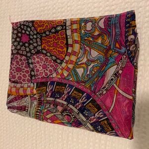 Silk chiffon scarf